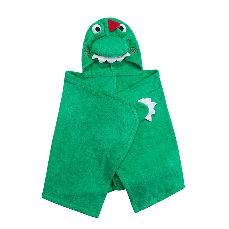 Παιδική Πετσέτα Με Κουκούλα Zoocchini Devin The Dinosaur