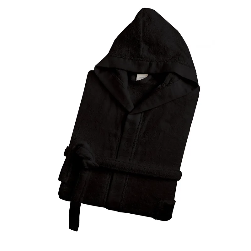 Helmi3 μπουρνουζι (black) medium koykoyλα 420gsm 100% cotton