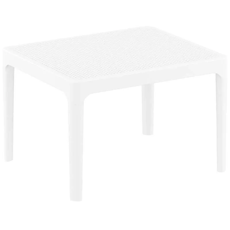 Τραπέζι (50Χ60Χ40) SKY SIDE WHITE, SIESTA