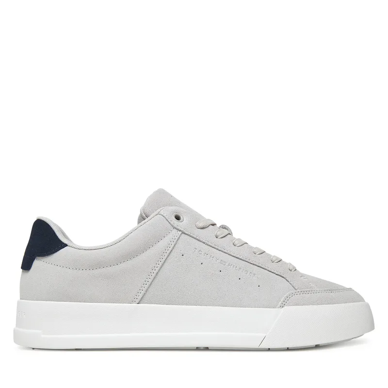 Αθλητικά Tommy Hilfiger Th Court Summer Suede FM0FM05517 Γκρι