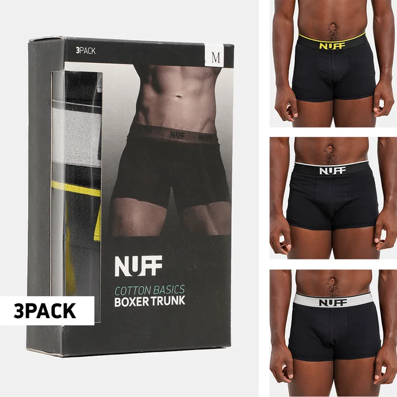 Nuff Tricol Line 3-Pack Ανδρικά Μποξεράκια (9000194454_1469)