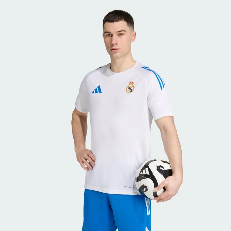 adidas Real Madrid FC Tiro 25 Ανδρικό T-Shirt Προπόνησης (9000252105_1539)