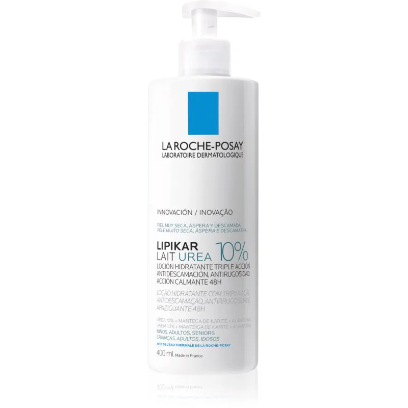 La Roche-Posay Lipikar Lait Urea 10% καταπραϋντικό γάλα για το σώμα για πολύ ξηρό δέρμα 400 ml