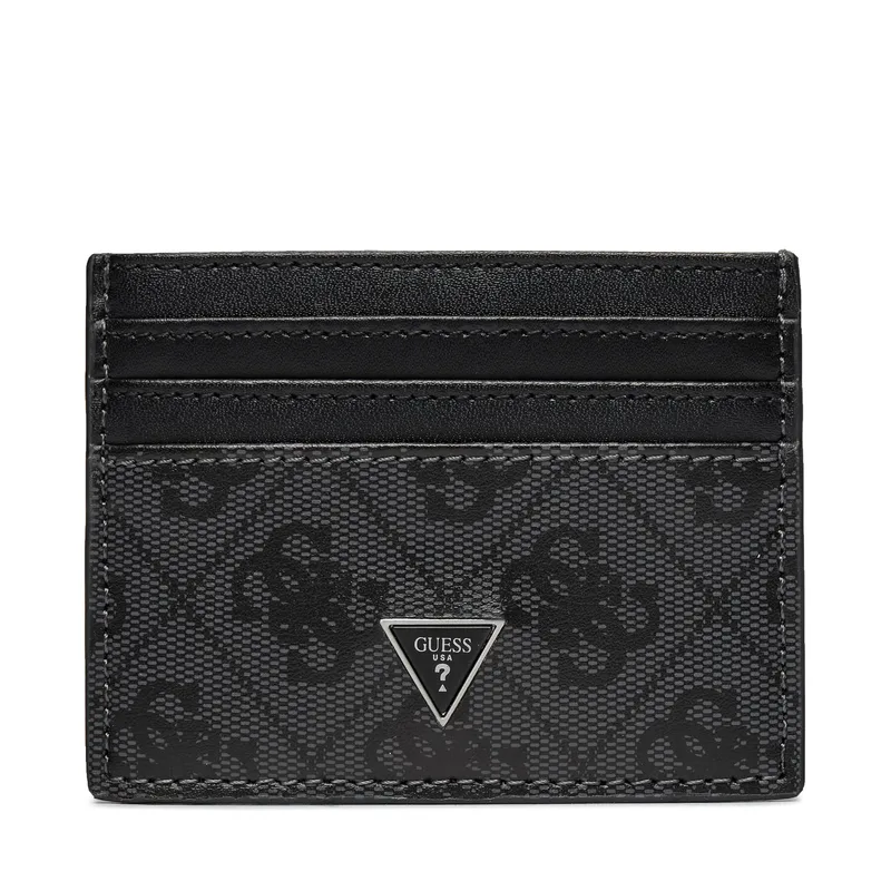 Θήκη πιστωτικών καρτών Guess SMVELE LEA25 Μαύρο