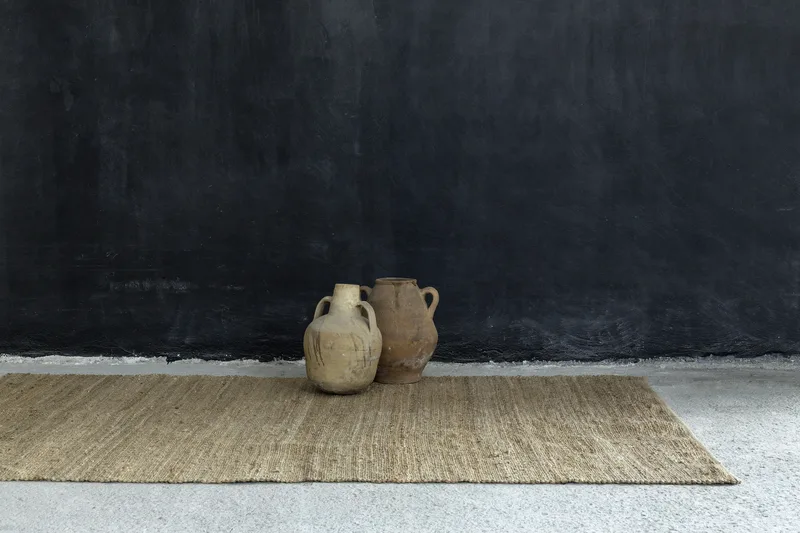 Χαλάκι Nima Sensai Natural Καφέ 60x130