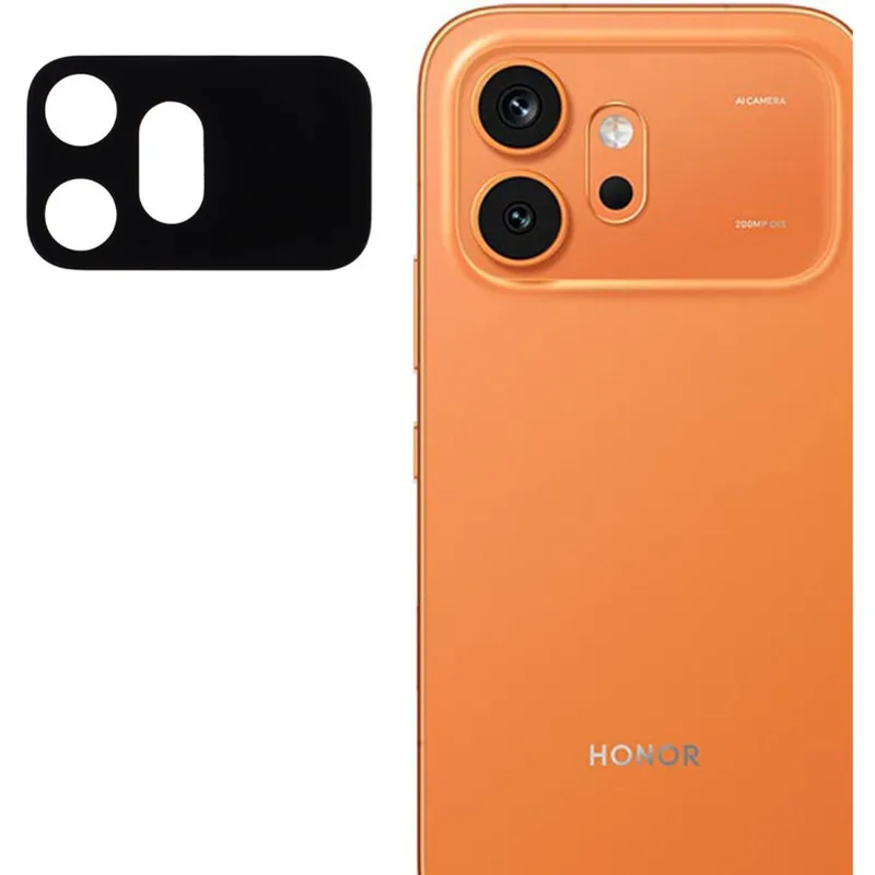 Tempered Glass Honor 600 Techsuit Full Camera Αντιχαρακτικό Γυαλί Προστασίας για Φακό Κάμερας - Black (5949419366138)