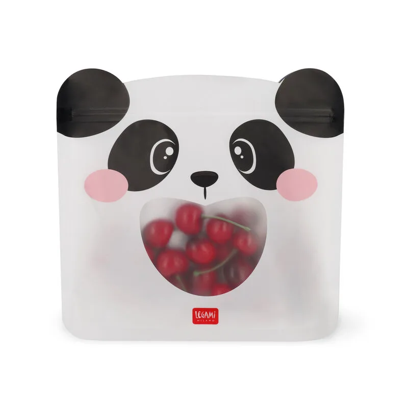 Επαναχρησιμοποιούμενα Τσαντάκια Σνακ Panda