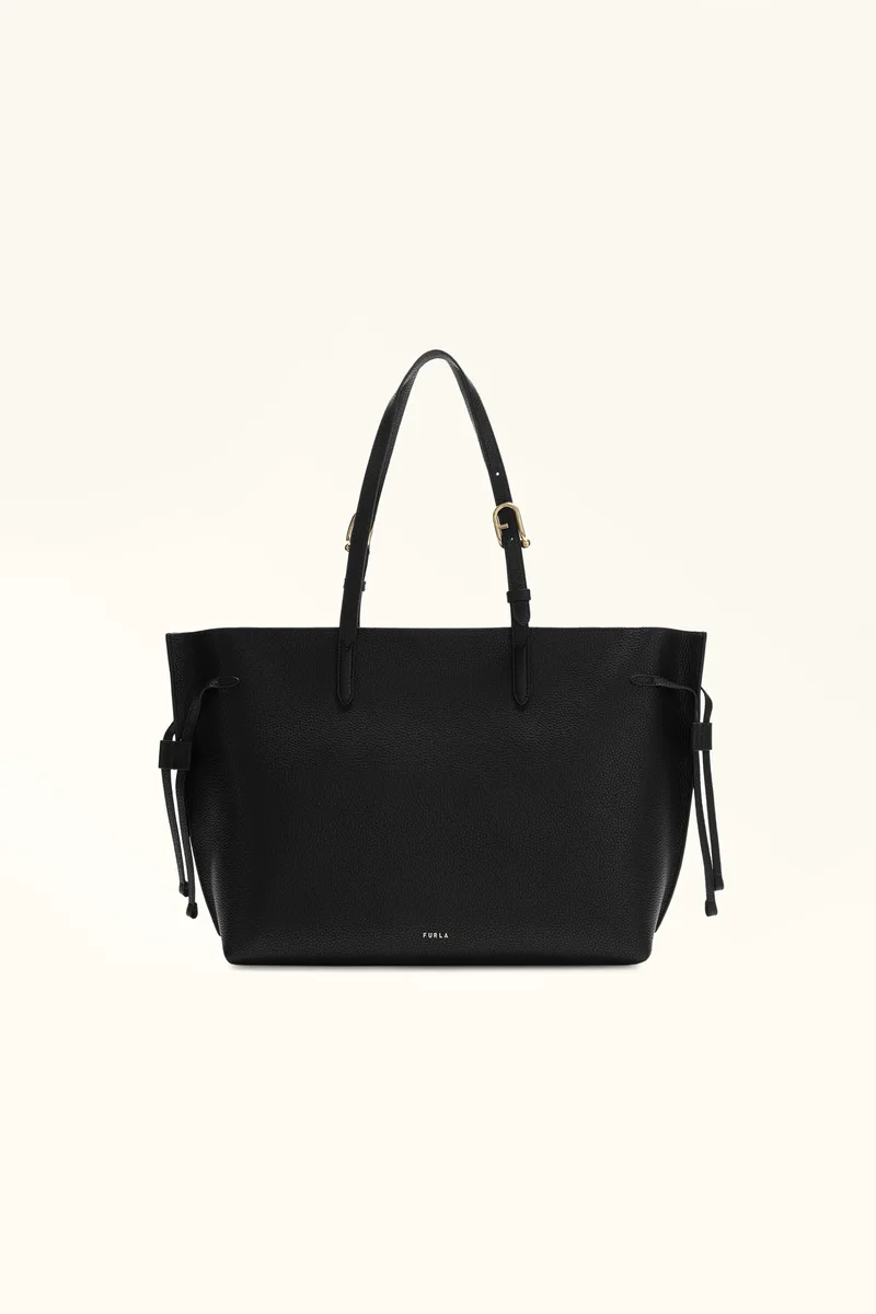 Furla γυναικεία δερμάτινη τσάντα ώμου "Ava Tote L" - WB02059-BX4329 Μαύρο