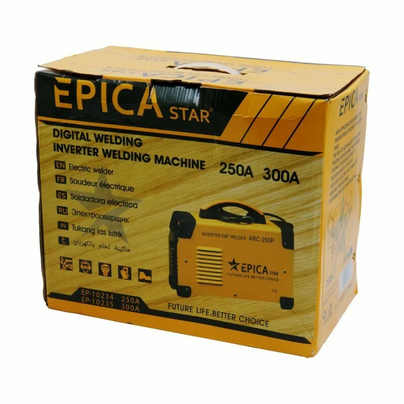 Epica Star EP-10235 Ηλεκτροκόλληση Inverter 300A (max) Ηλεκτροδίου (MMA)