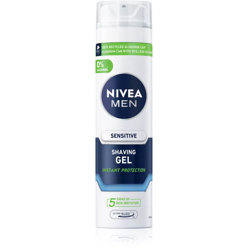 NIVEA MEN Sensitive τζελ ξυρίσματος 200 ml
