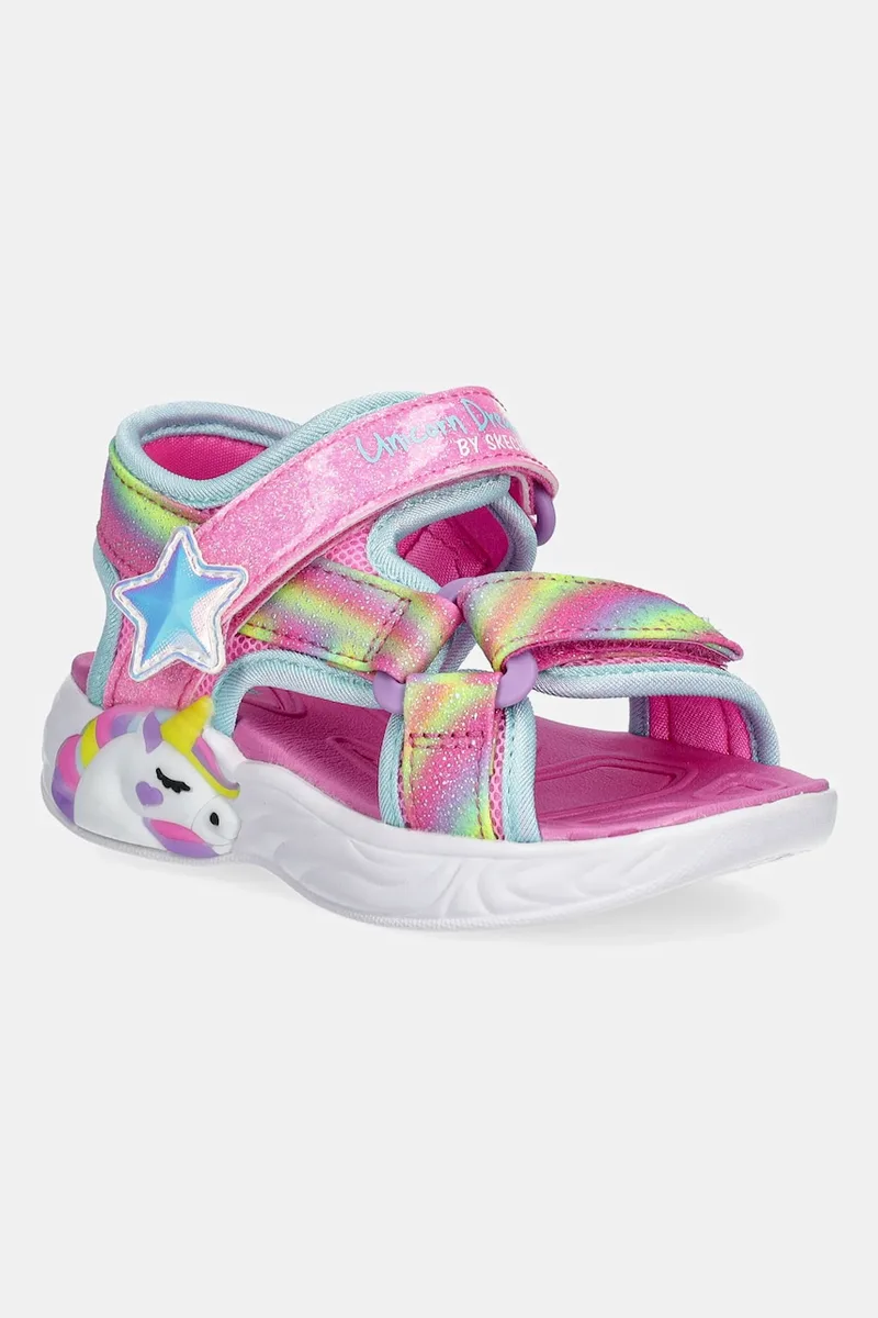 Παιδικά σανδάλια Skechers UNICORN DREAMS SANDAL- DREAMY