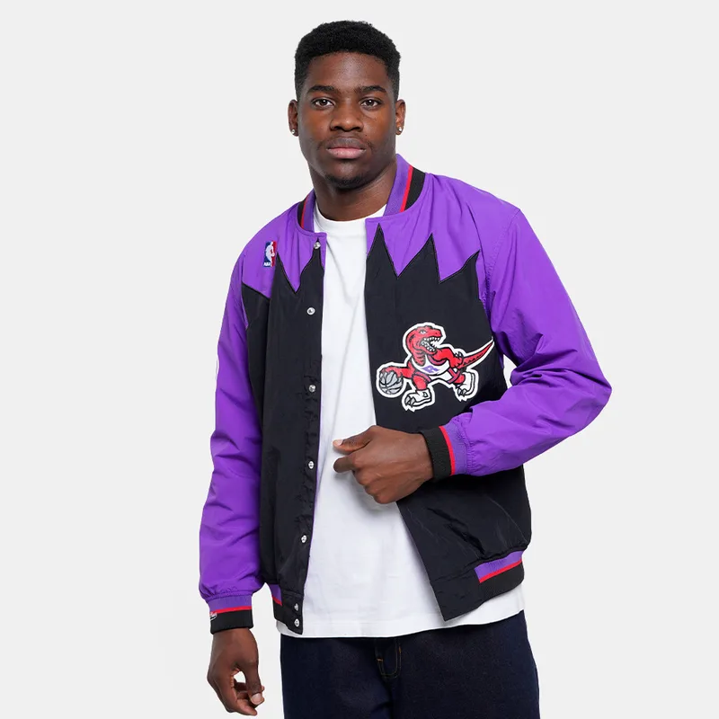 Mitchell & Ness Nba Authentic Warm Up Toronto Raptors Ανδρικό Urban Μπουφάν (9000258002_3149)