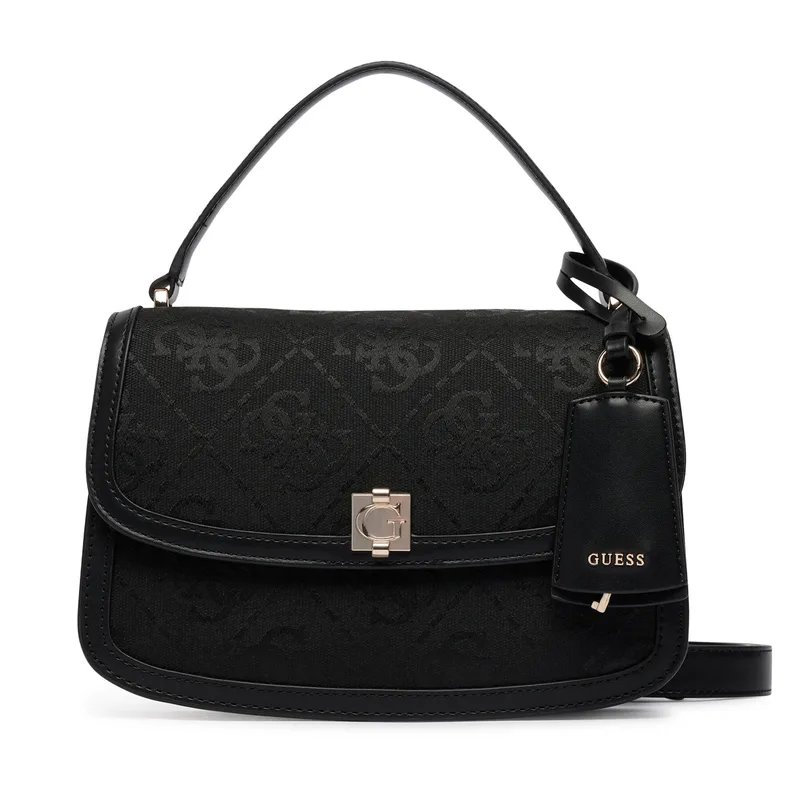 Τσάντα Guess Audrey Logo HWJG97 55210 Μαύρο