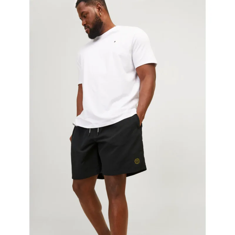 Βερμούδα μαγιό "Fiji Swim Solid" της Jack & Jones - Black Rock