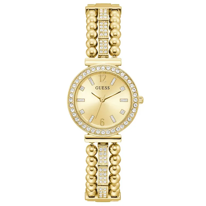 Γυναικείο Ρολόι Guess Gala Χρυσό Bracelet GW0401L2 GW0401L2 Ατσάλι