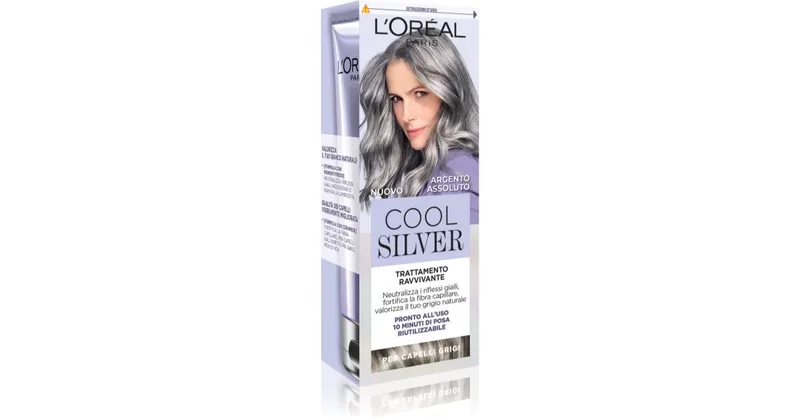 L'Oréal Paris Cool Silver Hair Dye Color Absolute Silver