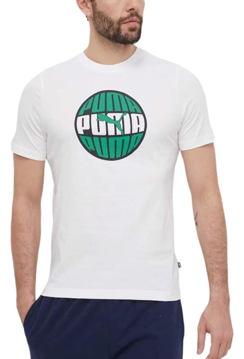 Μπλούζα Κοντομάνικη Puma Graphics Circular Tee 680174-02 Ανδρικό