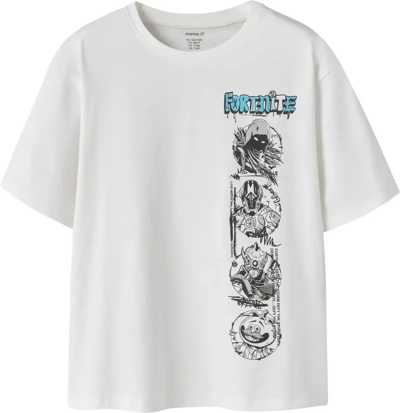 T-SHIRT NAME IT NKMMOD FORTNITE 13254198 ΛΕΥΚΟ (146-152CM)-(11-12 ΕΤΩΝ)