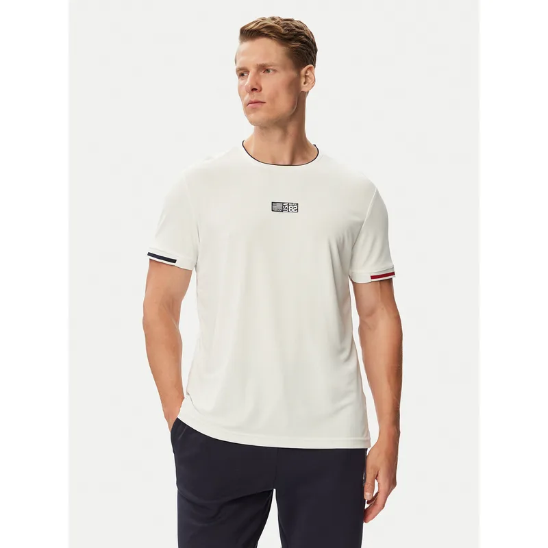 Beverly Hills Polo Club T-Shirt P-SS26M-TS0172 Λευκό Regular Fit