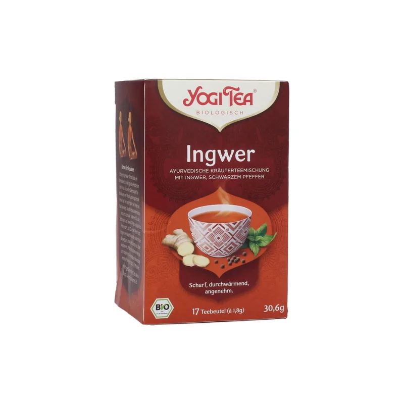 Yogi Tea Organic Ginger Herbal Tea, 30.60 G