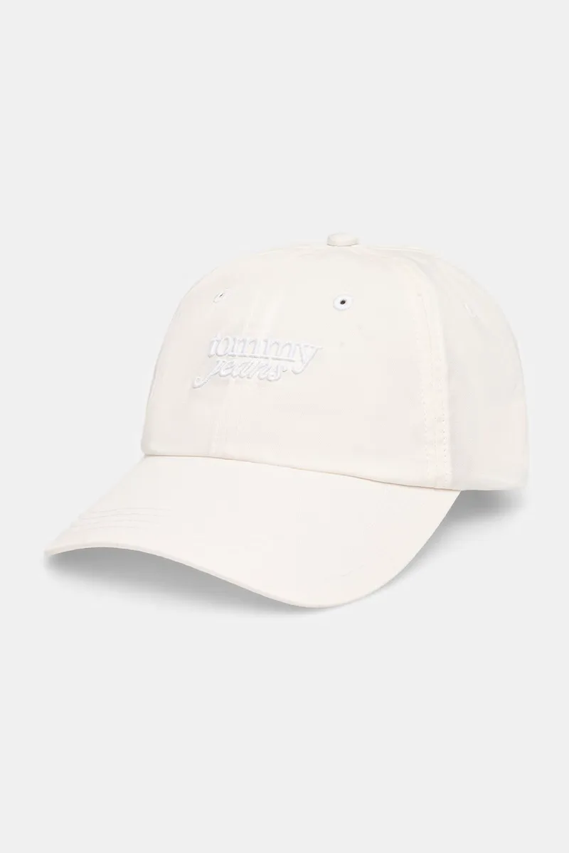 Tommy Jeans Καπέλο με γείσο γυναικείο βαμβακερό