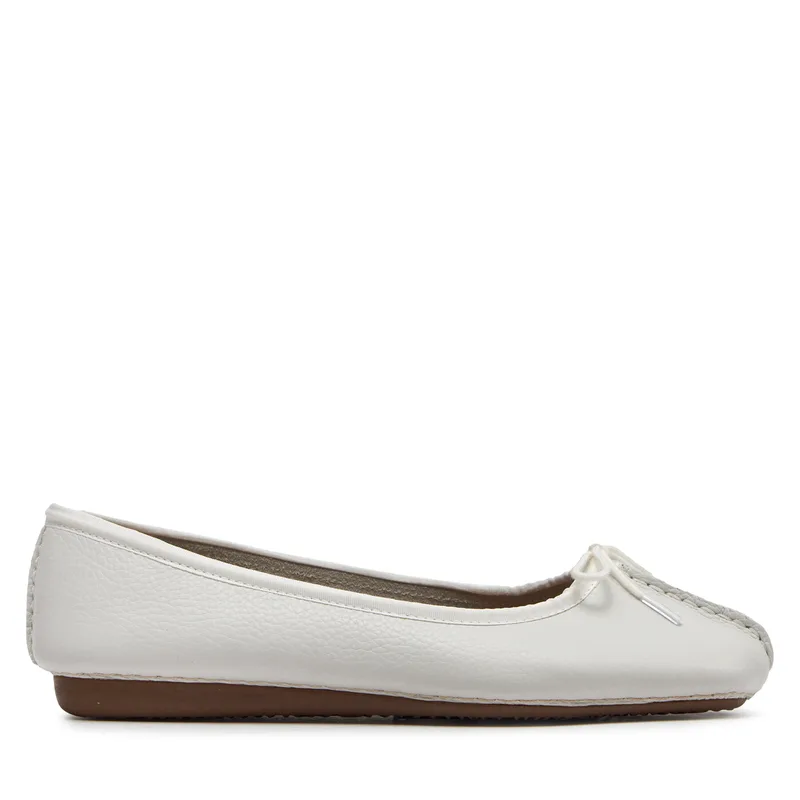 Μπαλαρίνες Clarks Freckle Ice 203544554 Λευκό