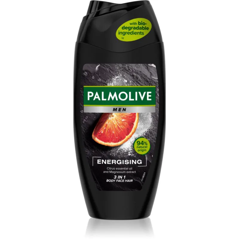 Palmolive Men Energising τζελ για ντους για άντρες 3 σε 1 250 ml