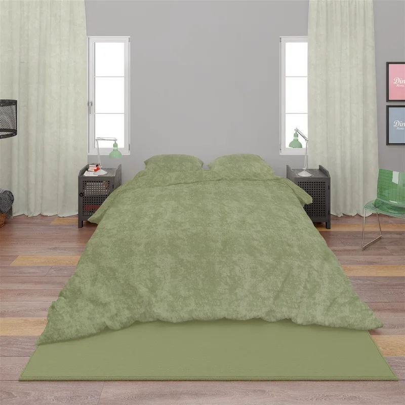 Σετ Σεντόνια Μονά 3 Τεμαχίων Dimcol Shadow 24 160x240 Lime Green