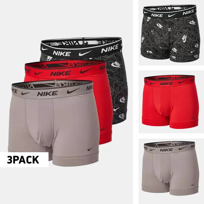 Nike Trunk 3-Pack Ανδρικά Μποξεράκια (9000225802_85235)