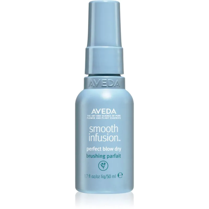Aveda Smooth Infusion™ Perfect Blow Dry λειαντικό σπρέι για το πιστολάκι για την αντιμετώπιση του κρεπαρίσματος μαλλιών 50 ml