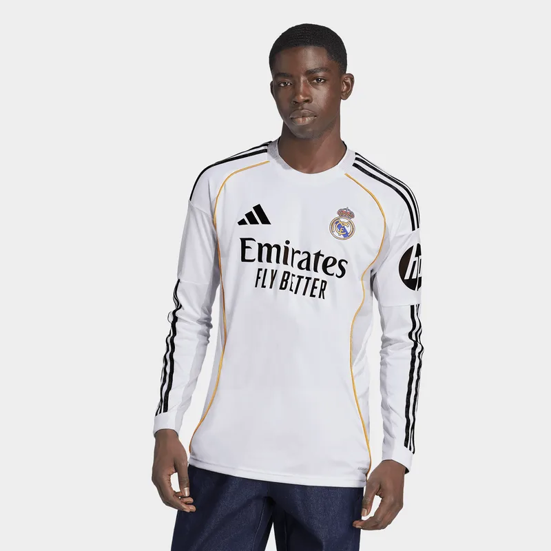 adidas Real Madrid FC 25/26 Home Ανδρική Ποδοσφαιρική Φανέλα (9000237165_1539)