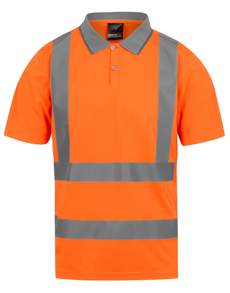 Pro Hi-Vis Polo Regatta High Visibility TRS271 Πορτοκαλί