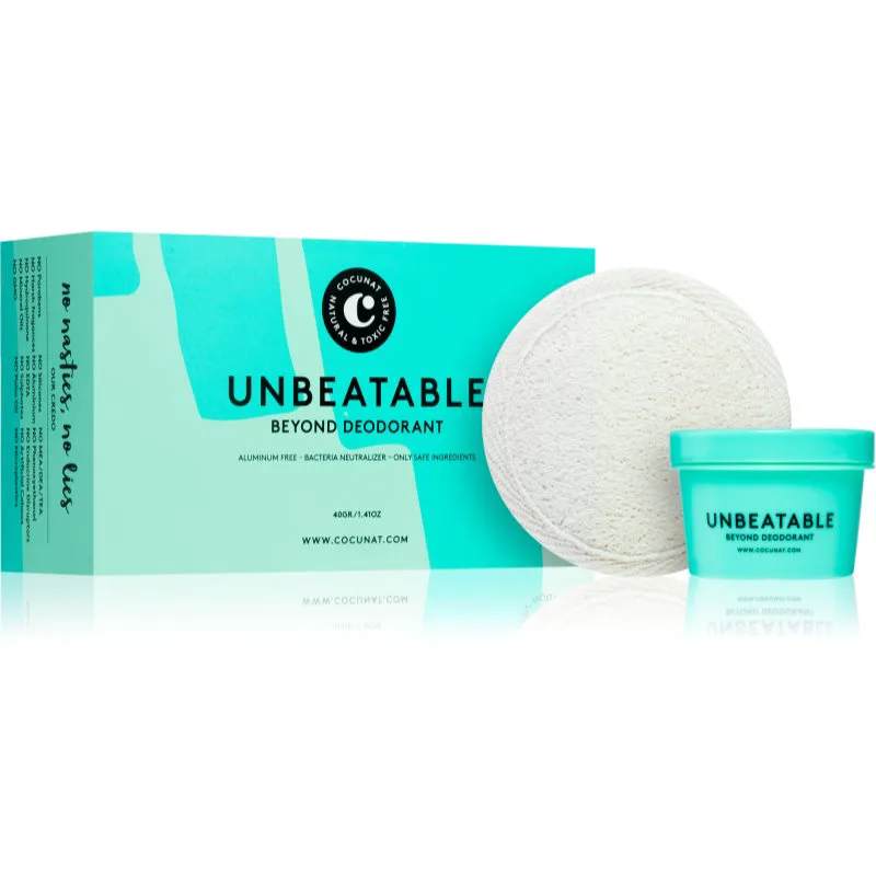Cocunat Unbeatable κρεμώδες αποσμητικό χωρίς άλατα αλουμινίου 40 γρ