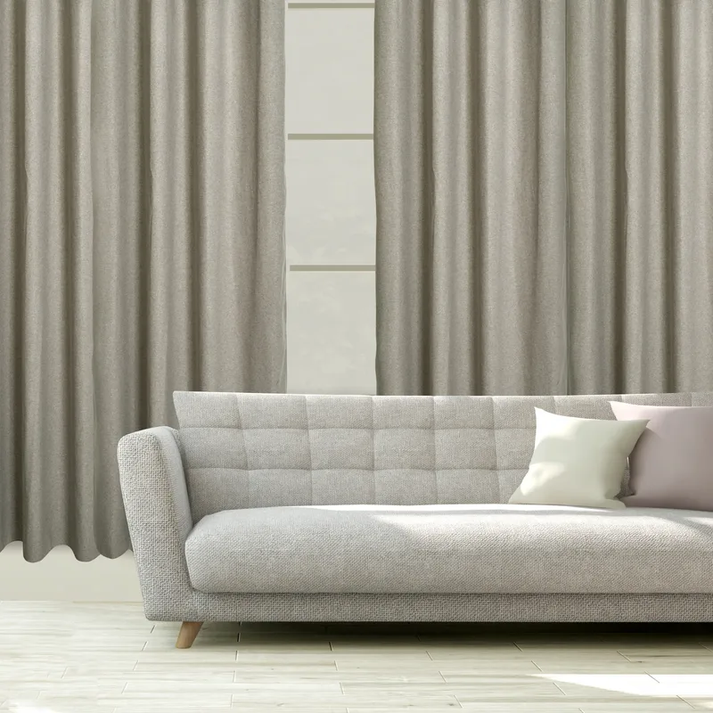 Das home κουρτινα με κρικουσ 140χ270 2260 σπαγγι σκουρο