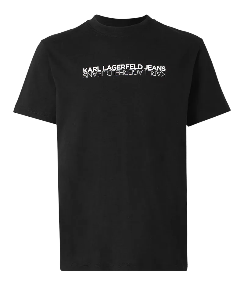 Ανδρικό Slim T-shirt Μαύρο Karl Lagerfeld Jeans B1M17063-999 BLACK