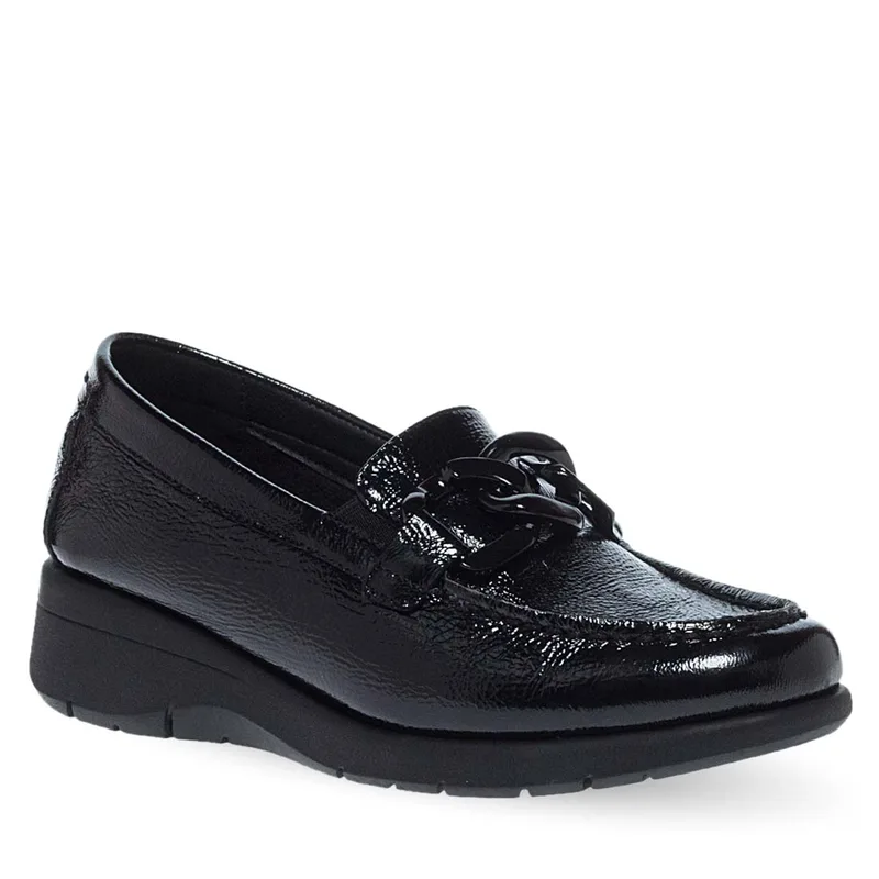 Γυναικεία Δερμάτινα Slip On Παπούτσια Parex 12930011