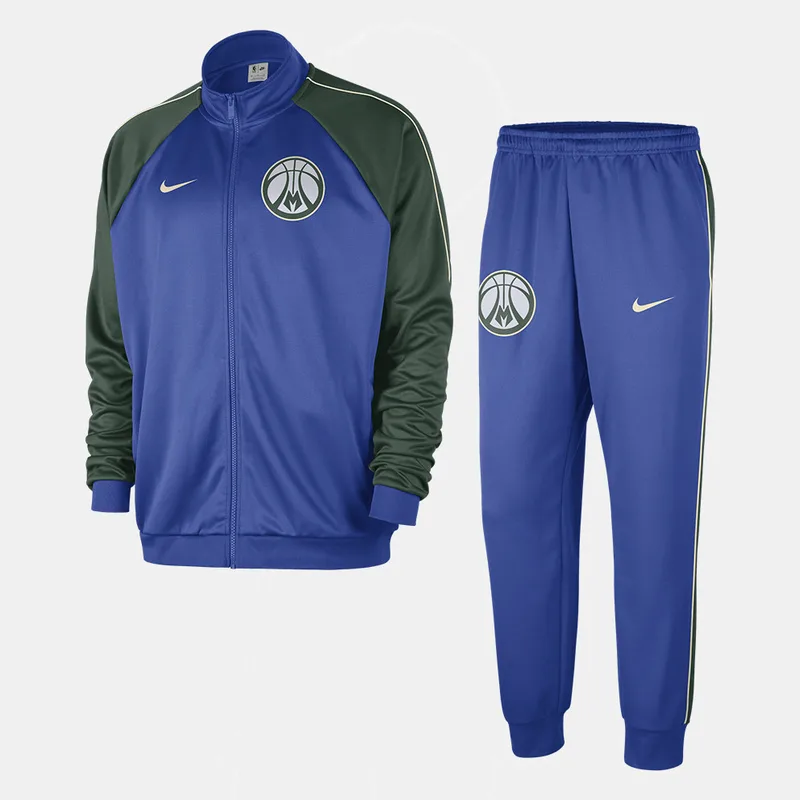 Nike Milwaukee Bucks Club Ανδρικό Σετ Φόρμας (9000197470_80583)