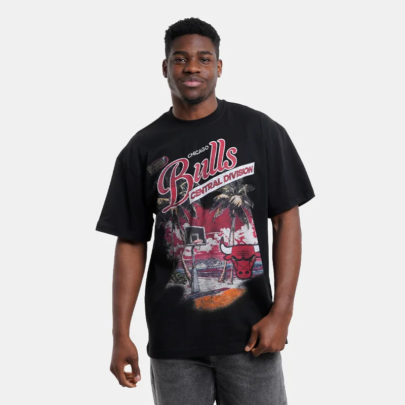 Mitchell & Ness Paradiso Oversized Chicago Bulls Ανδρικό T-Shirt (9000275103_1469)