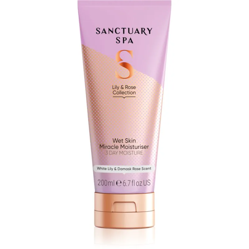 Sanctuary Spa Lily & Rose Collection ενυδατικό γαλάκτωμα σώματος για το ντούζ 200 ml