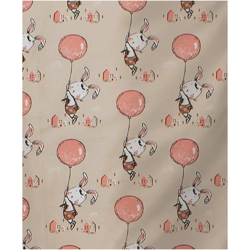 Πάνα Αγκαλιάς Χασέ 80x80 Dimcol Floating Bunny 714 Salmon