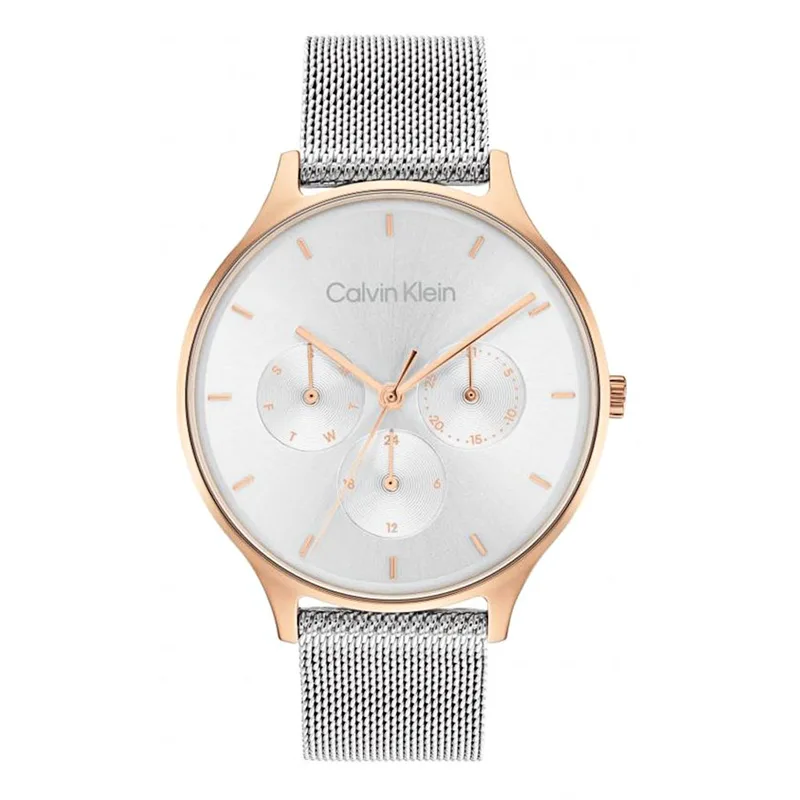 CALVIN KLEIN Timeless Multifunction Silver Steel Bracelet 25200106