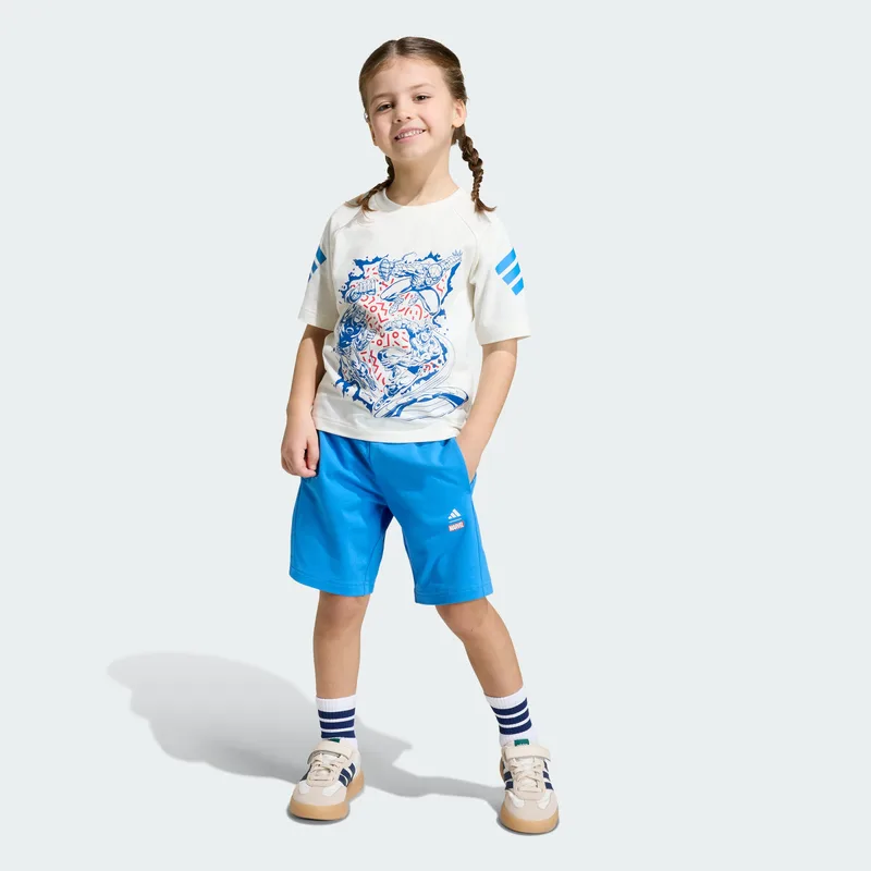 adidas Sportswear Marvel Avengers T-Shirt Παιδικό Σετ Φόρμας (9000261103_92132)