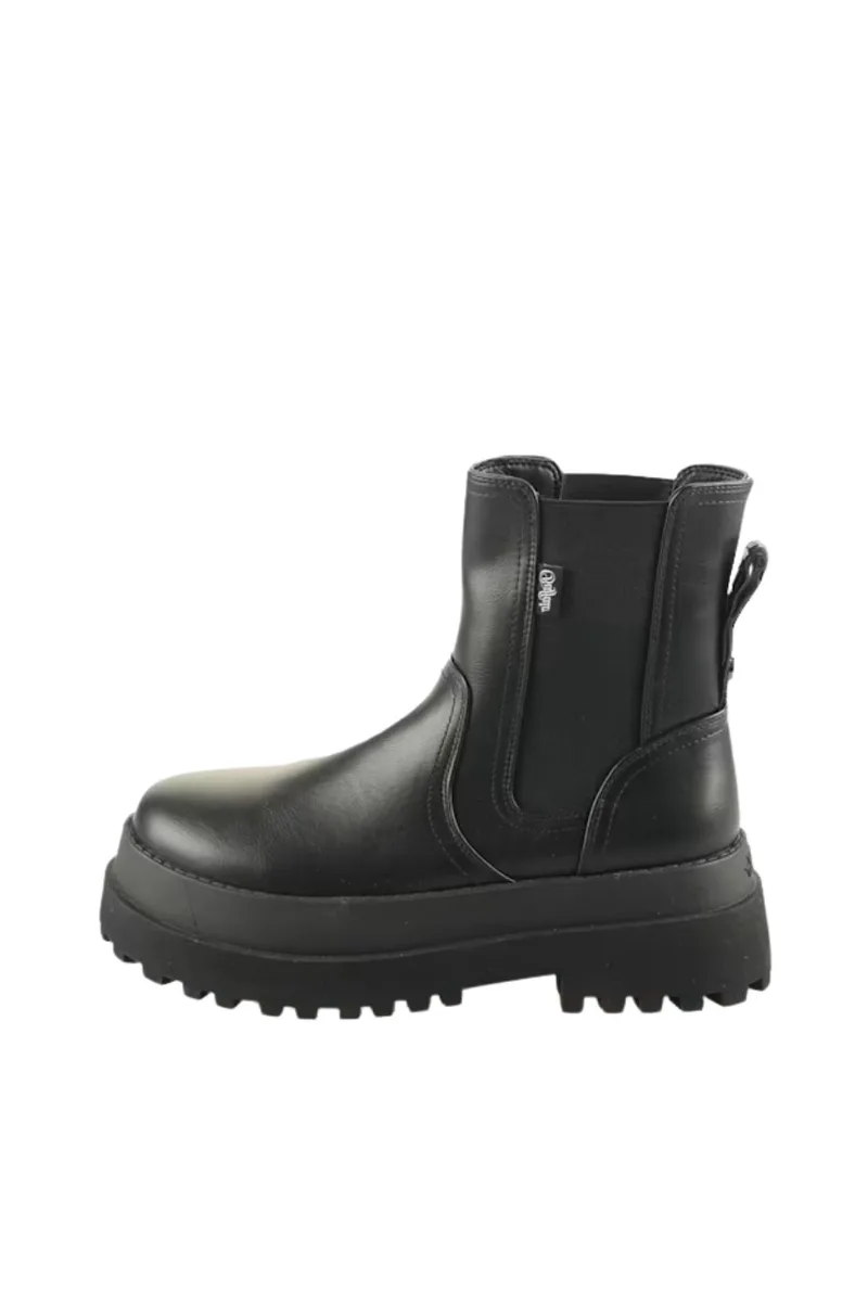 BUFFALO Μπότες- Μποτάκια PLUTO CHELSEA - BLACK-1270105-BLACK