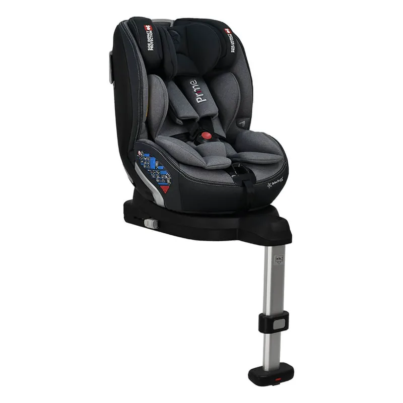Κάθισμα Αυτοκινήτου Bebe Stars Prime I-Size 360° Grey 915-186