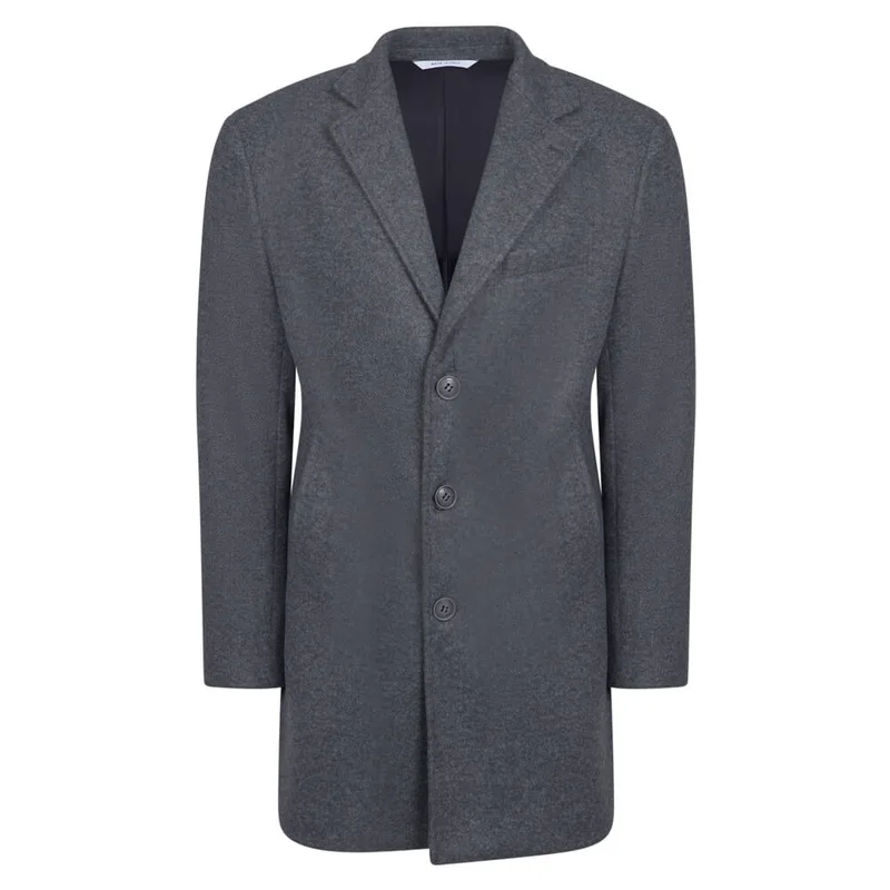 Prince Oliver Ημίπαλτο Γκρι (Modern Fit)