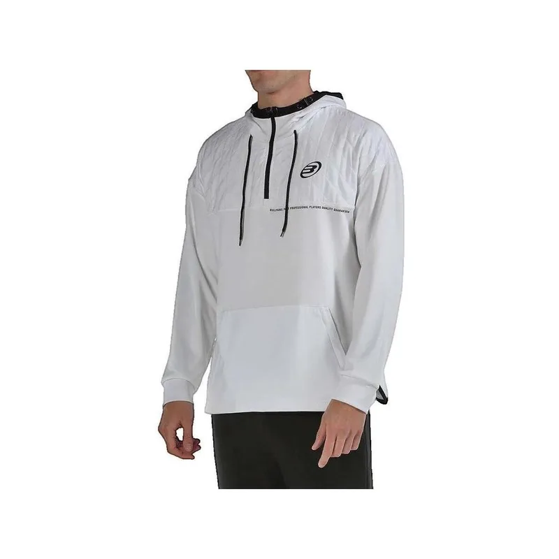 T-shirt με κουκούλα Bullpadel Sweat à capuche Izote blanc