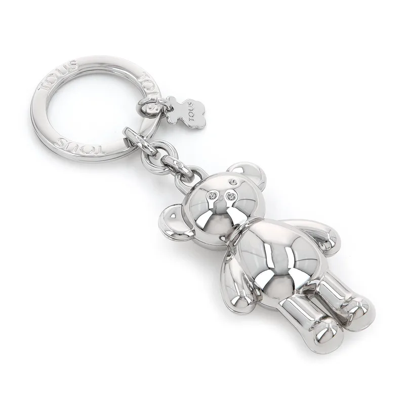 Μπρελόκ TOUS Llavero Oso Teddy Bear 2001594356 Ασημί