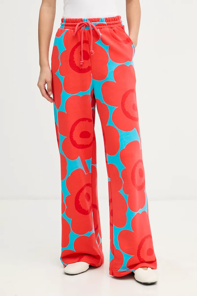 Marimekko παντελόνι επίσημο γυναικεία βαμβακερά