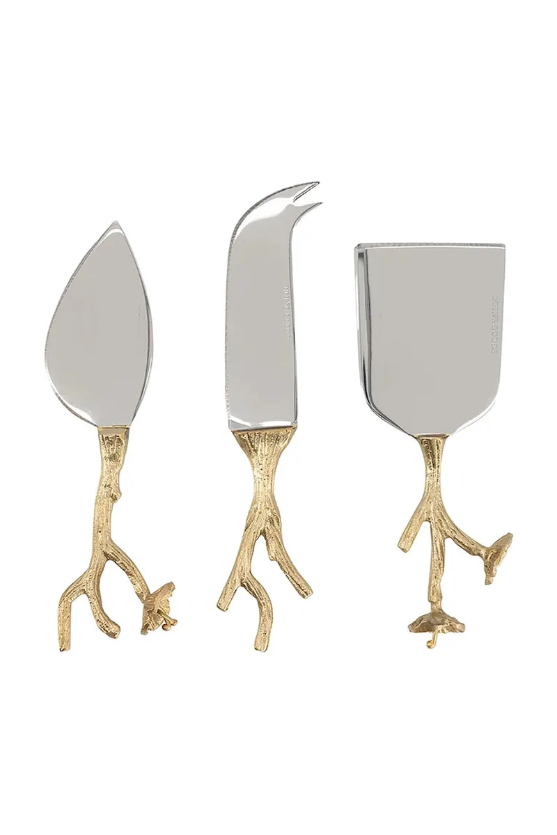 Σετ μαχαιροπήρουνων τυριού Doing Goods Ava Blossom Cheese Set 17 x 17 x 4 cm