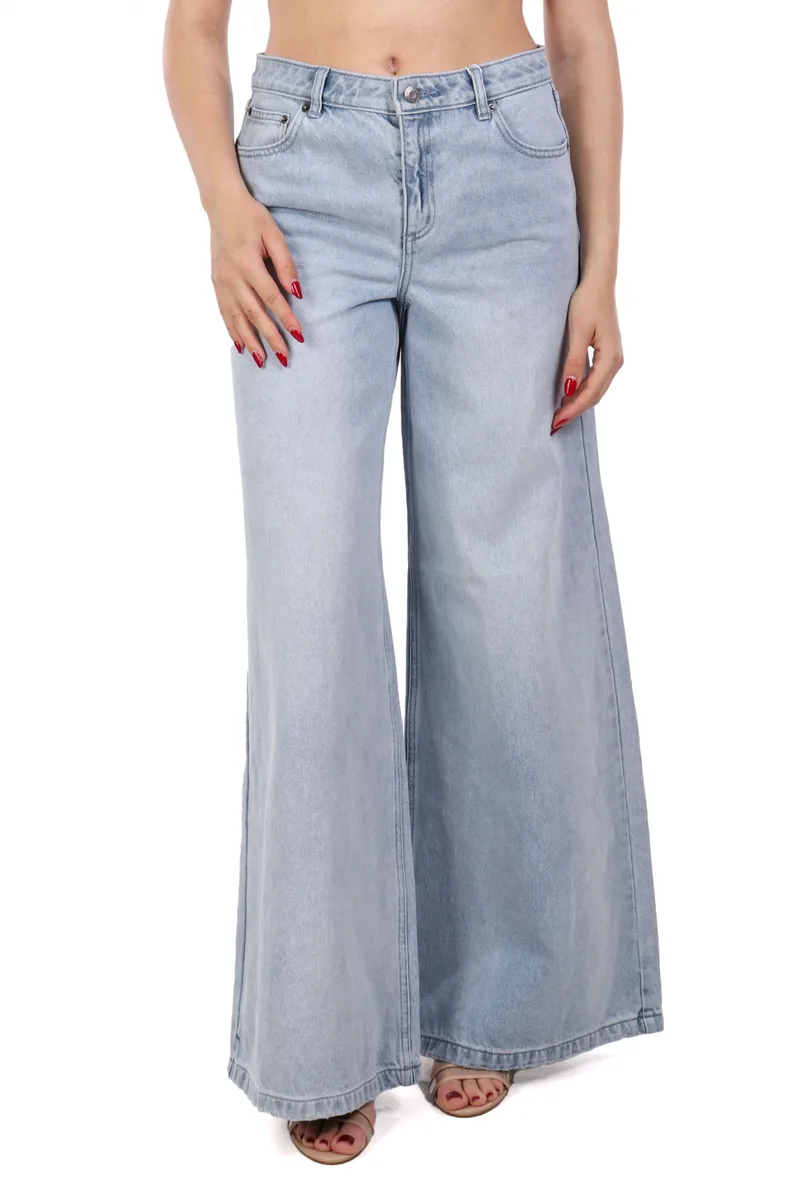 MICHAEL KORS ΠΑΝΤΕΛΟΝΑ JEANS LOGO ΠΙΣΩ ΑΝΟΙΧΤΟ ΜΠΛΕ